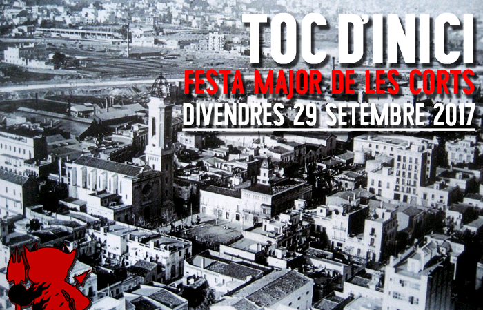 Toc d'Inici de Festa Major de Les Corts @ Plaça Comas | Barcelona | Catalunya | Espanya