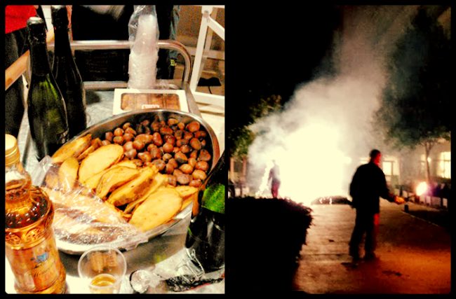 Foc, castanyes i panellets!