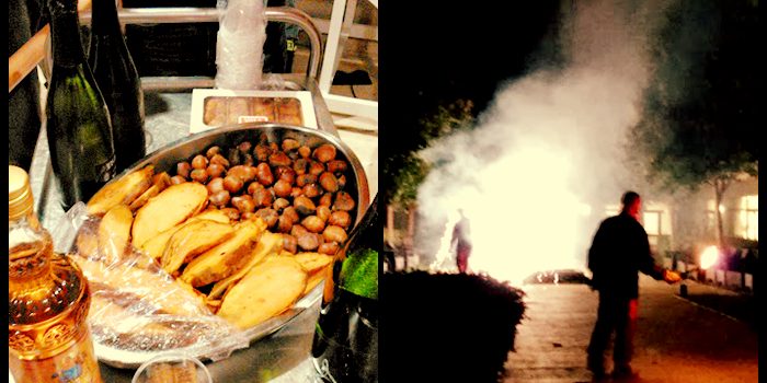 Foc, castanyes i panellets!